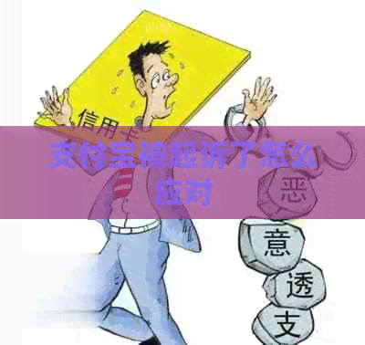 支付宝被起诉了怎么应对