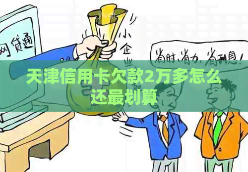 天津信用卡欠款2万多怎么还最划算