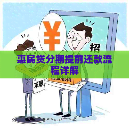 惠民贷分期提前还款流程详解