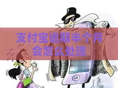 支付宝逾期半个月会怎么处理