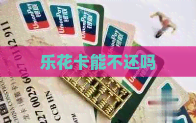 能不还吗
