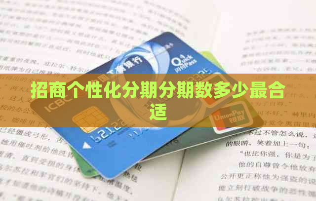 招商个性化分期分期数多少最合适