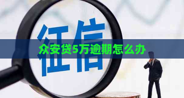 众安贷5万逾期怎么办