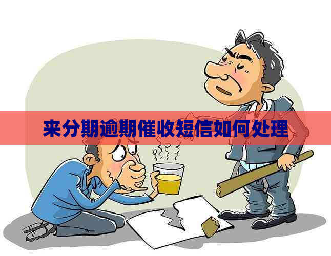 来分期逾期短信如何处理