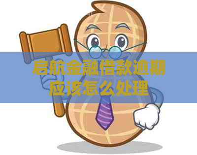 启航金融借款逾期应该怎么处理