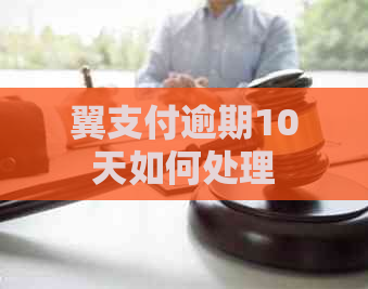 翼支付逾期10天如何处理