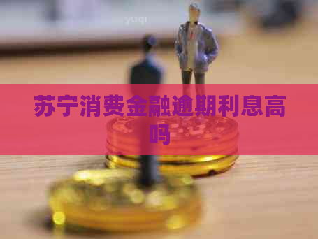 苏宁消费金融逾期利息高吗