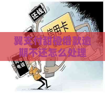 翼支付甜橙借款逾期不还怎么处理