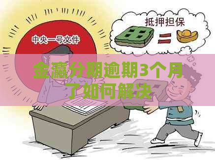 金瀛分期逾期3个月了如何解决