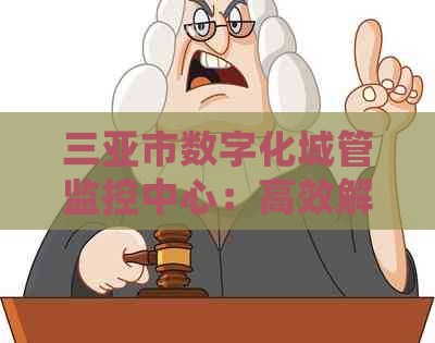 三亚市数字化城管监控中心：高效解决消费者投诉咨询及债务问题