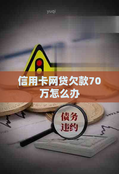 信用卡网贷欠款70万怎么办