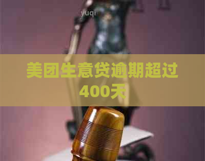 美团生意贷逾期超过400天