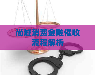 尚城消费金融流程解析