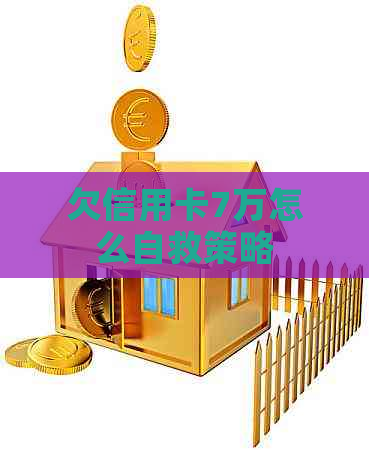 欠信用卡7万怎么自救策略