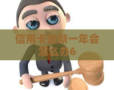 信用卡逾期一年会怎么办6