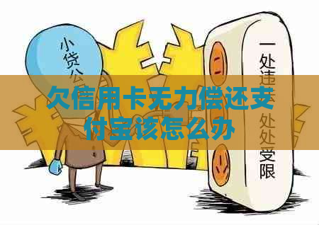 欠信用卡无力偿还支付宝该怎么办