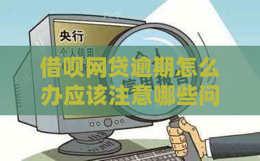 借呗网贷逾期怎么办应该注意哪些问题