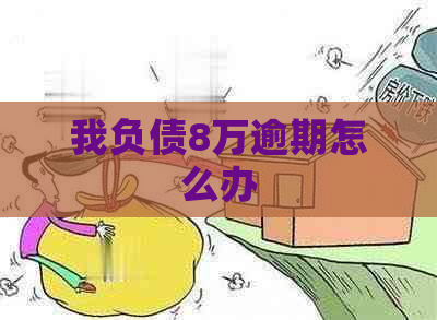 我负债8万逾期怎么办