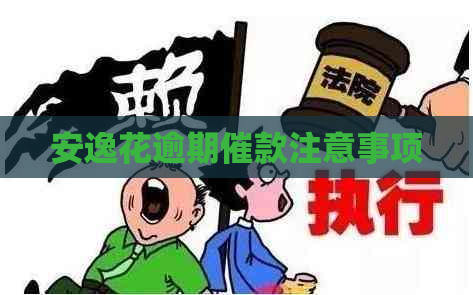 安逸花逾期催款注意事项