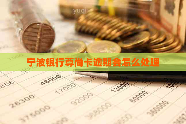 宁波银行尊尚卡逾期会怎么处理