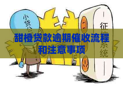 甜橙贷款逾期流程和注意事项