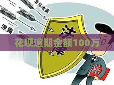 花呗逾期金额100万