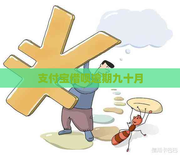 支付宝借呗逾期九十月