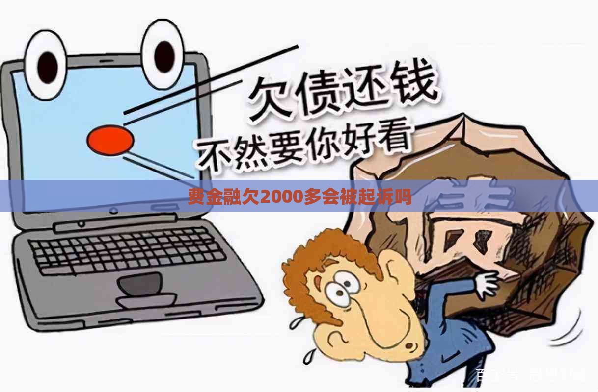 费金融欠2000多会被起诉吗