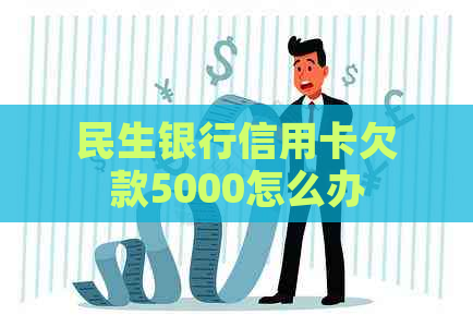 民生银行信用卡欠款5000怎么办