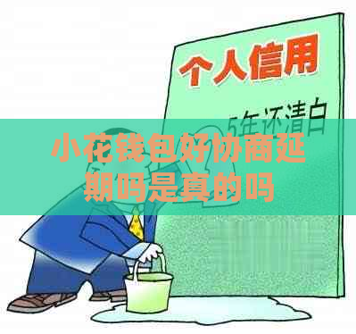 小花钱包好协商延期吗是真的吗