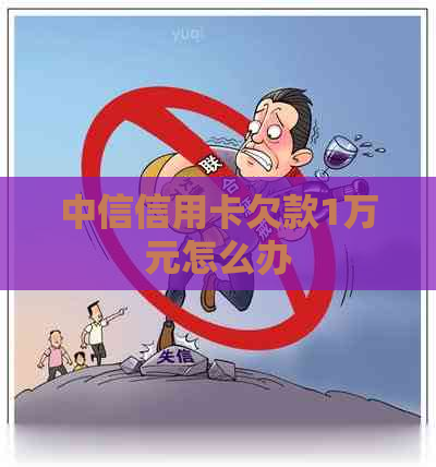 中信信用卡欠款1万元怎么办