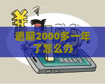 逾期2000多一年了怎么办