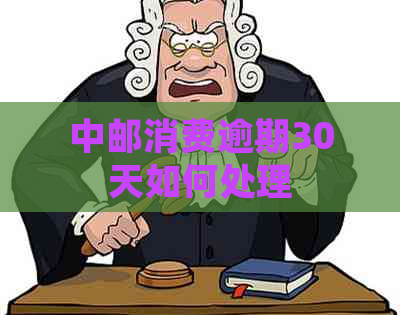 中邮消费逾期30天如何处理