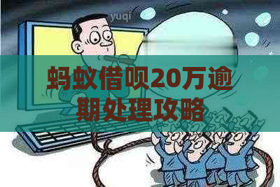 蚂蚁借呗20万逾期处理攻略