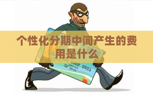 个性化分期中间产生的费用是什么