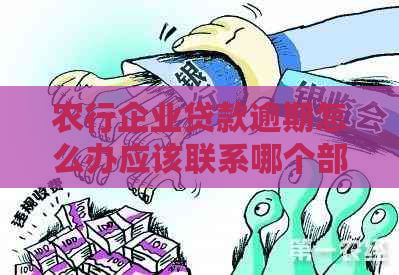 农行企业贷款逾期怎么办应该联系哪个部门