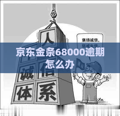 京东金条68000逾期怎么办