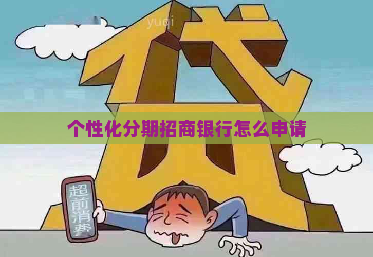 个性化分期招商银行怎么申请