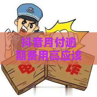 抖音月付逾期费用高应该如何应对