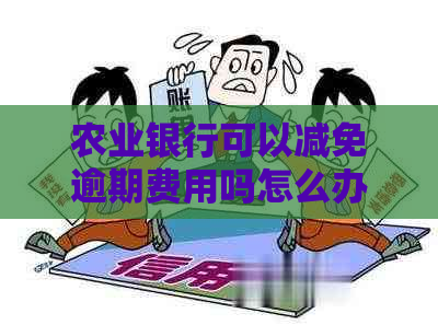 农业银行可以减免逾期费用吗怎么办理