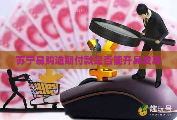 苏宁易购逾期付款是否能开具发票