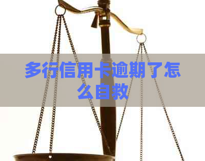 多行信用卡逾期了怎么自救