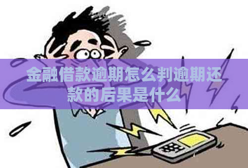 金融借款逾期怎么判逾期还款的后果是什么