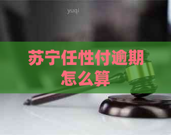 苏宁任性付逾期怎么算