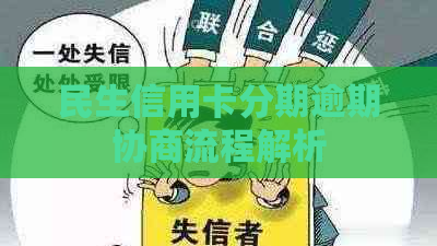 民生信用卡分期逾期协商流程解析