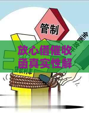 放心借函真实性解析