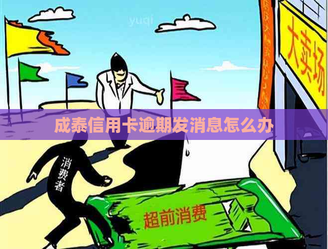 成泰信用卡逾期发消息怎么办