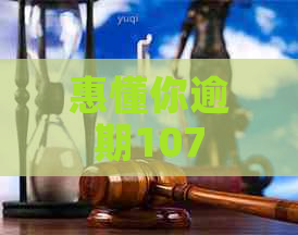 惠懂你逾期107