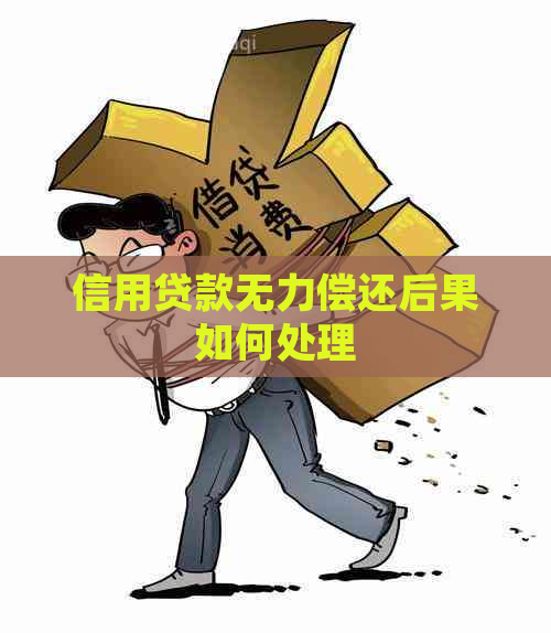 信用贷款无力偿还后果如何处理