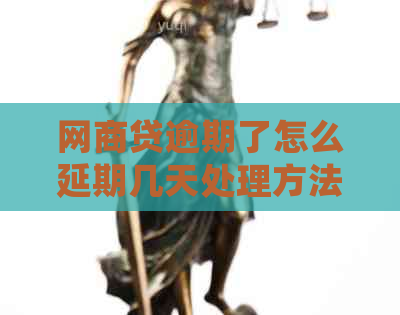 网商贷逾期了怎么延期几天处理方法是什么